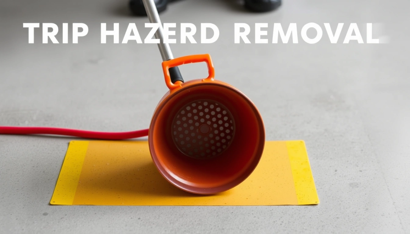trip hazard removal cost